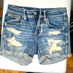 American Eagle Next Level Stretch Denim Shorts